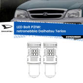 0 Retronebbia LED Daihatsu Terios 1997 - 2005: P21W Bolt P21W: LED Bolt Rossi (Coppia)