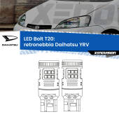 0 Retronebbia LED Daihatsu YRV 2000 - 2005: T20 Bolt T20: LED Bolt Rossi (Coppia)