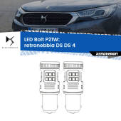 0 Retronebbia LED DS DS 4 2015 in poi: P21W Bolt P21W: LED Bolt Rossi (Coppia)