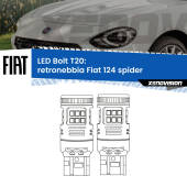 0 Retronebbia LED Fiat 124 spider 2016 in poi: T20 Bolt T20: LED Bolt Rossi (Coppia)