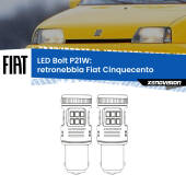 0 Retronebbia LED Fiat Cinquecento 1991 - 1999: P21W Bolt P21W: LED Bolt Rossi (Coppia)