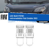 0 Retronebbia LED Fiat Doblo 263 2015 - 2016: P21W Bolt P21W: LED Bolt Rossi (Coppia)