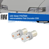 0 Retronebbia LED Fiat Ducato 230 1994 - 2002: P21/5W Gear P21/5W: Lampadine LED Rosse Gear