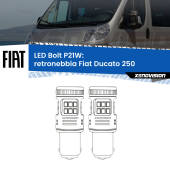 0 Retronebbia LED Fiat Ducato 250 2006 - 2013: P21W Bolt P21W: LED Bolt Rossi (Coppia)
