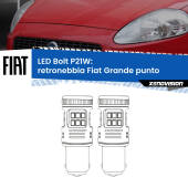 0 Retronebbia LED Fiat Grande punto  2005 - 2018: P21W Bolt P21W: LED Bolt Rossi (Coppia)
