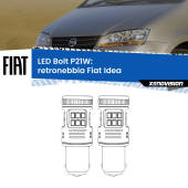 0 Retronebbia LED Fiat Idea  2003 - 2015: P21W Bolt P21W: LED Bolt Rossi (Coppia)