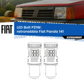 0 Retronebbia LED Fiat Panda 141 1982 - 2004: P21W Bolt P21W: LED Bolt Rossi (Coppia)
