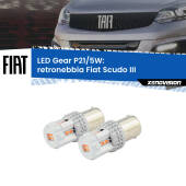 0 Retronebbia LED Fiat Scudo III 2022 in poi: P21/5W Gear P21/5W: Lampadine LED Rosse Gear