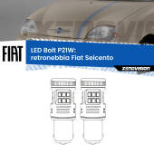 0 Retronebbia LED Fiat Seicento 1998 - 2010: P21W Bolt P21W: LED Bolt Rossi (Coppia)