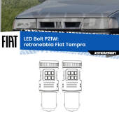 0 Retronebbia LED Fiat Tempra  1990 - 1996: P21W Bolt P21W: LED Bolt Rossi (Coppia)