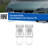 0 Retronebbia LED Fiat Ulysse 179 2002 - 2011: P21W Bolt P21W: LED Bolt Rossi (Coppia)