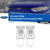 0 Retronebbia LED Ford Ecosport II 2012 - 2016: P21W Bolt P21W: LED Bolt Rossi (Coppia)
