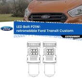0 Retronebbia LED Ford Transit Custom 2012 - 2022: P21W Bolt P21W: LED Bolt Rossi (Coppia)