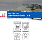 0 Retronebbia LED Honda Cr-z 2010 - 2016: T20 Bolt T20: LED Bolt Rossi (Coppia)