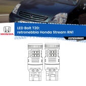 0 Retronebbia LED Honda Stream RN1 2001 - 2006: T20 Bolt T20: LED Bolt Rossi (Coppia)