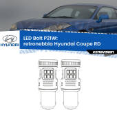 0 Retronebbia LED Hyundai Coupe RD 1996 - 2002: P21W Bolt P21W: LED Bolt Rossi (Coppia)