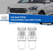 0 Retronebbia LED Hyundai Creta  2016 in poi: P21W Bolt P21W: LED Bolt Rossi (Coppia)