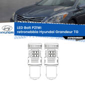 0 Retronebbia LED Hyundai Grandeur TG 2005 - 2011: P21W Bolt P21W: LED Bolt Rossi (Coppia)