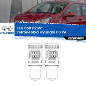 0 Retronebbia LED Hyundai I10 PA 2007 - 2017: P21W Bolt P21W: LED Bolt Rossi (Coppia)