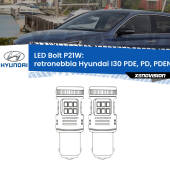 0 Retronebbia LED Hyundai I30 PDE, PD, PDEN 2016 in poi: P21W Bolt P21W: LED Bolt Rossi (Coppia)