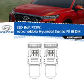 0 Retronebbia LED Hyundai Santa FÉ III DM 2012 - 2015: P21W Bolt P21W: LED Bolt Rossi (Coppia)