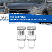 0 Retronebbia LED Hyundai Tucson JM 2004 - 2015: P21W Bolt P21W: LED Bolt Rossi (Coppia)