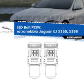 0 Retronebbia LED Jaguar XJ X350, X358 2003 - 2009: P21W Bolt P21W: LED Bolt Rossi (Coppia)