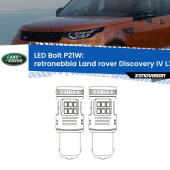 0 Retronebbia LED Land rover Discovery IV L319 2009 - 2015: P21W Bolt P21W: LED Bolt Rossi (Coppia)