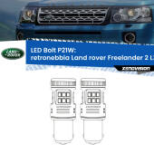 0 Retronebbia LED Land rover Freelander 2 L359 2006 - 2012: P21W Bolt P21W: LED Bolt Rossi (Coppia)