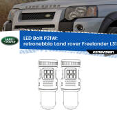 0 Retronebbia LED Land rover Freelander L314 1998 - 2006: P21W Bolt P21W: LED Bolt Rossi (Coppia)