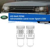 0 Retronebbia LED Land rover Sport L320 2005 - 2013: P21W Bolt P21W: LED Bolt Rossi (Coppia)