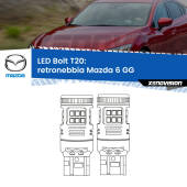 0 Retronebbia LED Mazda 6 GG 2002 - 2007: T20 Bolt T20: LED Bolt Rossi (Coppia)