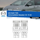 0 Retronebbia LED Mazda CX-5 KE 2011 - 2016: T20 Bolt T20: LED Bolt Rossi (Coppia)