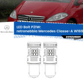 0 Retronebbia LED Mercedes Classe-A W169 2008 - 2012: P21W Bolt P21W: LED Bolt Rossi (Coppia)