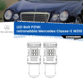 0 Retronebbia LED Mercedes Classe-E W210 1995 - 2002: P21W Bolt P21W: LED Bolt Rossi (Coppia)