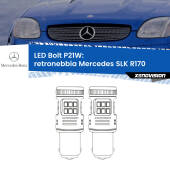 0 Retronebbia LED Mercedes SLK R170 1996 - 2004: P21W Bolt P21W: LED Bolt Rossi (Coppia)