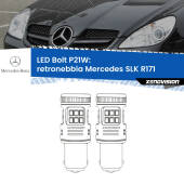 0 Retronebbia LED Mercedes SLK R171 2004 - 2011: P21W Bolt P21W: LED Bolt Rossi (Coppia)