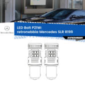 0 Retronebbia LED Mercedes SLR R199 2004 in poi: P21W Bolt P21W: LED Bolt Rossi (Coppia)