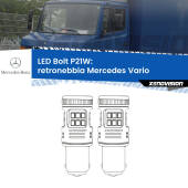 0 Retronebbia LED Mercedes Vario  1996 - 2013: P21W Bolt P21W: LED Bolt Rossi (Coppia)
