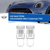 0 Retronebbia LED Mini Clubman F54 2014 - 2019: P21W Bolt P21W: LED Bolt Rossi (Coppia)