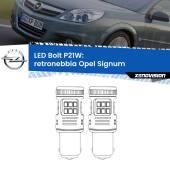 0 Retronebbia LED Opel Signum  2003 - 2008: P21W Bolt P21W: LED Bolt Rossi (Coppia)