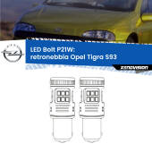 0 Retronebbia LED Opel Tigra S93 1994 - 2000: P21W Bolt P21W: LED Bolt Rossi (Coppia)