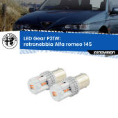 0 Retronebbia LED per Alfa romeo 145  1994 - 2001: P21W Gear P21W: Gear LED Rossi (Coppia)