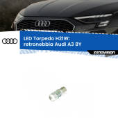0 Retronebbia LED per Audi A3 8Y 2020 in poi: H21W Torpedo H21W (BAY9S): LED Torpedo Canbus Rosso