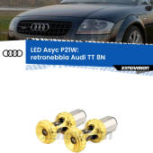 0 Retronebbia LED per Audi TT 8N 1998 - 2006: P21W Asyc P21W: LED Asyc Canbus Rosso (Coppia)