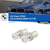 0 Retronebbia LED per BMW X2 F39 2017 in poi: P21W Gear P21W: Gear LED Rossi (Coppia)