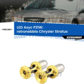 0 Retronebbia LED per Chrysler Stratus  1995 - 2001: P21W Asyc P21W: LED Asyc Canbus Rosso (Coppia)