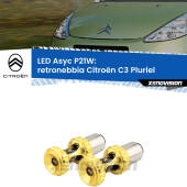 0 Retronebbia LED per Citroën C3 Pluriel 2003 - 2010: P21W Asyc P21W: LED Asyc Canbus Rosso (Coppia)