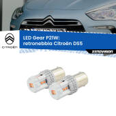 0 Retronebbia LED per Citroën DS5 2011 - 2015: P21W Gear P21W: Gear LED Rossi (Coppia)