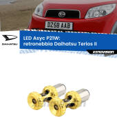 0 Retronebbia LED per Daihatsu Terios II 2005 - 2009: P21W Asyc P21W: LED Asyc Canbus Rosso (Coppia)